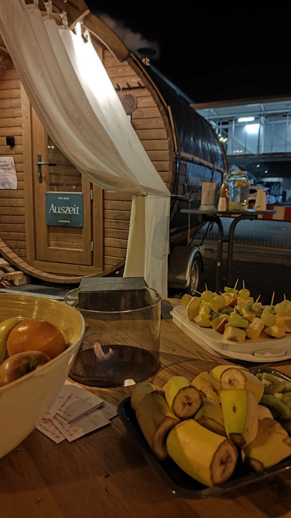 Firmen-Sauna-Event Mobiles Sauna Event für Firmen- und Vereinsfeiern